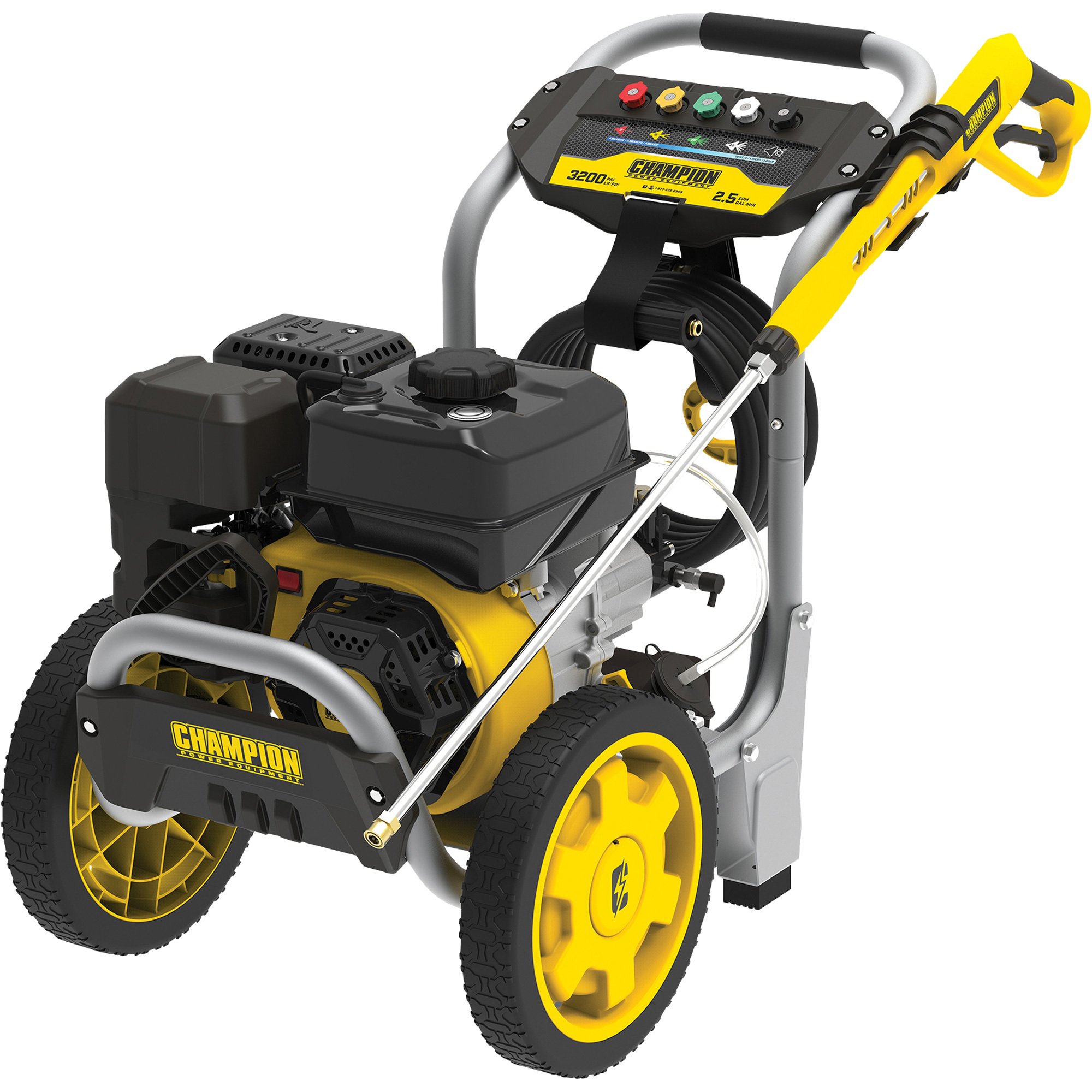 Champion Power Equipment Gas Cold Water Pressure Washer — 3200 PSI, 2.5 GPM, Model# 100784